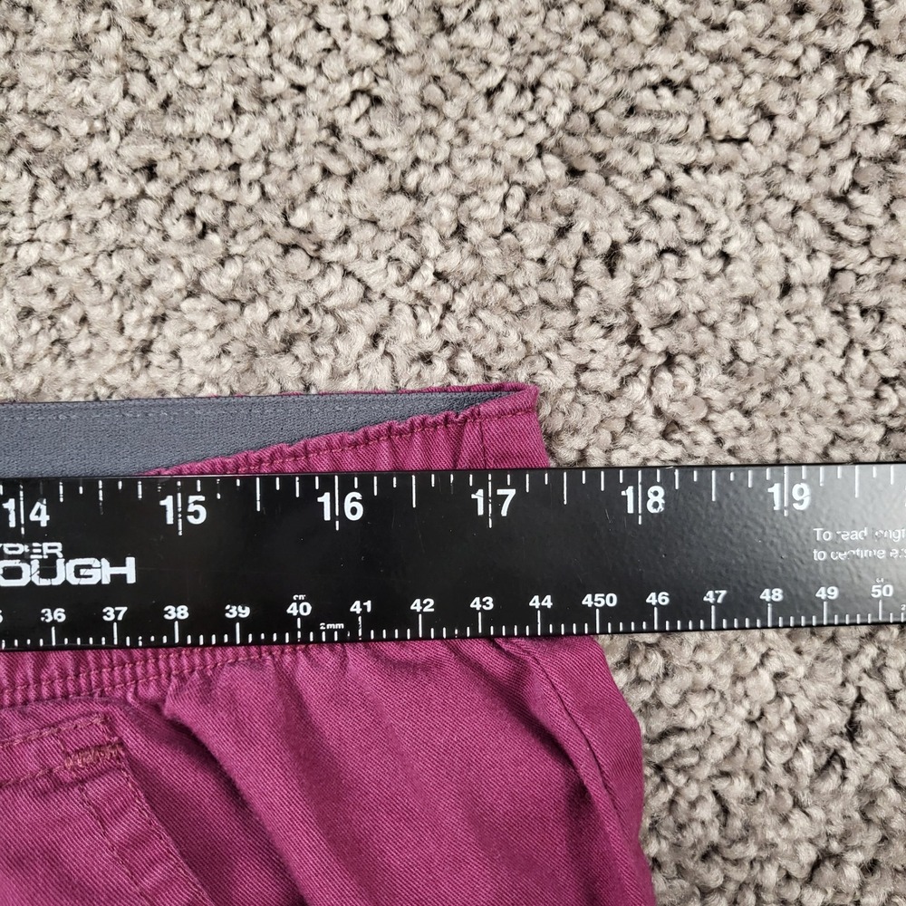 Cherokee Workwear 4005 Cargo Scrub Pants Womens Large Wine Red Tactical Utility - Picture 6 of 10